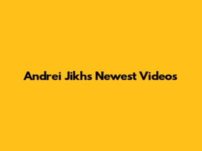 Andrei Jikh's Newest Videos