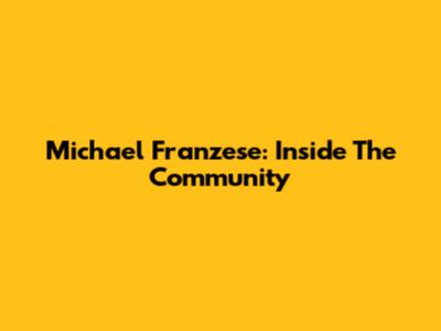 Michael Franzese: Inside The Community