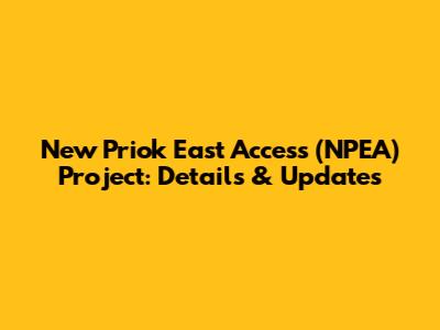 New Priok East Access (NPEA) Project: Details & Updates