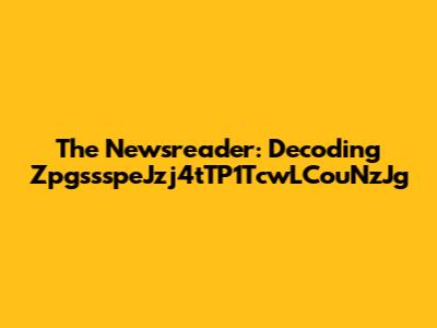 The Newsreader: Decoding ZpgssspeJzj4tTP1TcwLCouNzJg