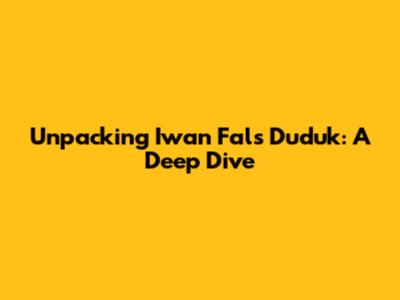 Unpacking Iwan Fals' 'Duduk': A Deep Dive